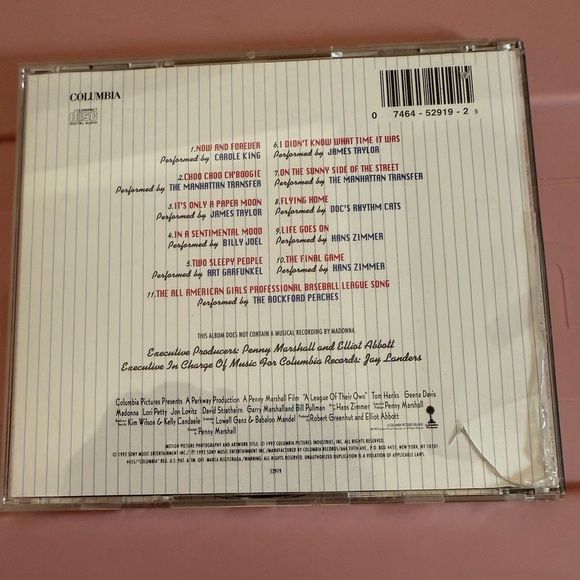 A League of their Own | Music from the Motion Picture | Vintage CD - Picture 3 of 4